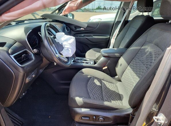 3GNAXJEV3JS592859 2018 CHEVROLET EQUINOX Gray Widok wnętrza z przodu