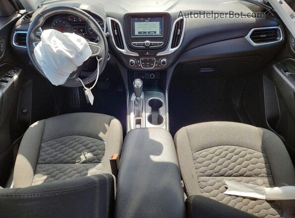 3GNAXJEV3JS592859 2018 CHEVROLET EQUINOX Gray Widok deski rozdzielczej