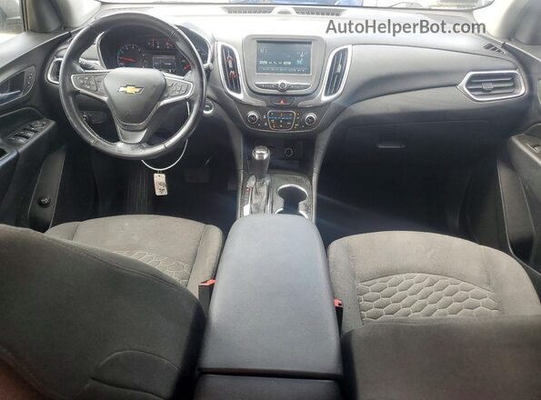 3GNAXJEV4JL115755 2018 CHEVROLET EQUINOX Gray Dashboard view