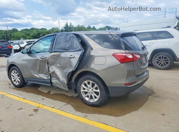 3GNAXJEV4JL115755 2018 CHEVROLET EQUINOX Gray Rear left