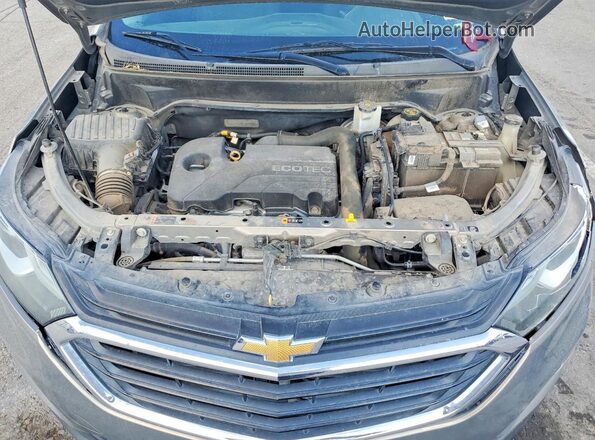 3GNAXJEV4JS632429 2018 CHEVROLET EQUINOX Gray Engine compartment view