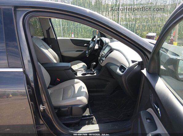 3GNAXJEV4JS642880 2018 CHEVROLET EQUINOX Black წინა სალონის ხედი