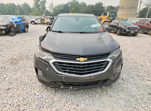 3GNAXJEV4KS666145 2019 CHEVROLET EQUINOX Charcoal Front view