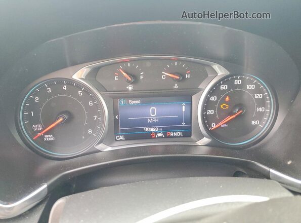 3GNAXJEV4LS614418 2020 CHEVROLET EQUINOX Gray Widok zestawu wskaźników