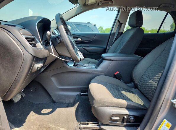 3GNAXJEV5JS527964 2018 CHEVROLET EQUINOX Gray წინა სალონის ხედი