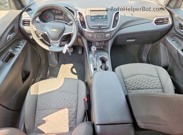 3GNAXJEV5JS527964 2018 CHEVROLET EQUINOX Gray წინა პანელის ხედი