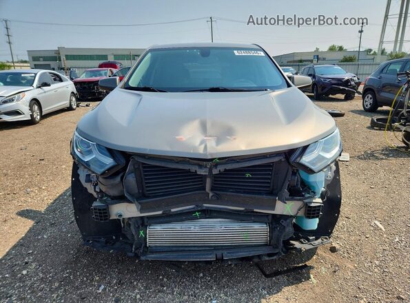 3GNAXJEV5JS527964 2018 CHEVROLET EQUINOX Gray წინა ხედი