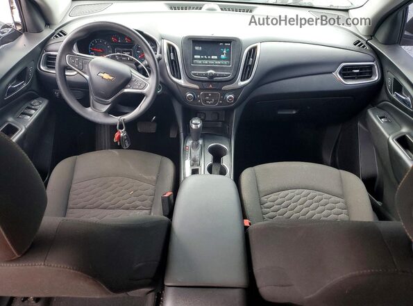 3GNAXJEV5JS581166 2018 CHEVROLET EQUINOX Серый Вид панели приборов