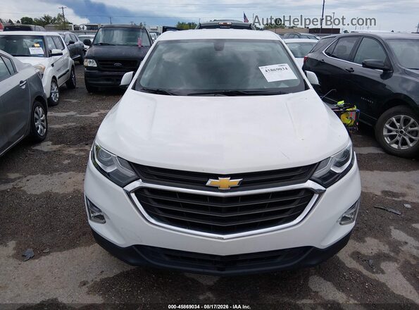 3GNAXJEV5JS593432 2018 CHEVROLET EQUINOX White ხელსაწყოთა პანელის ხედი