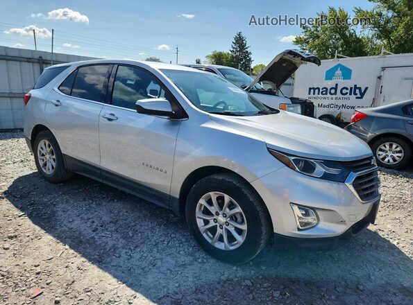 3GNAXJEV6JS505195 2018 CHEVROLET EQUINOX Silver Przód prawy