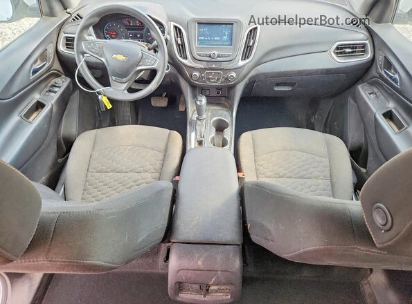 3GNAXJEV6JS525527 2018 CHEVROLET EQUINOX Белый Вид панели приборов