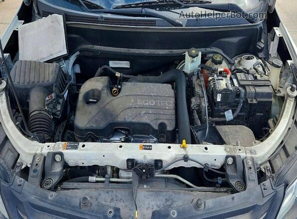 3GNAXJEV6JS559323 2018 CHEVROLET EQUINOX White Widok komory silnika