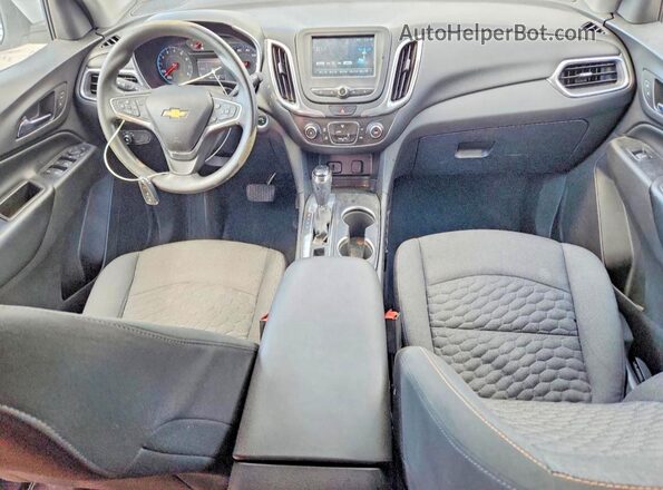 3GNAXJEV6JS559323 2018 CHEVROLET EQUINOX White Widok deski rozdzielczej