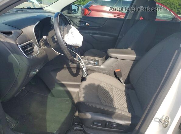 3GNAXJEV6JS586070 2018 CHEVROLET EQUINOX White წინა სალონის ხედი
