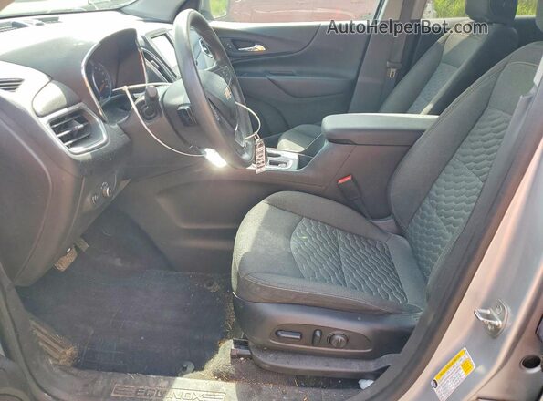 3GNAXJEV6LL158156 2020 CHEVROLET EQUINOX Серебряный Вид салона спереди