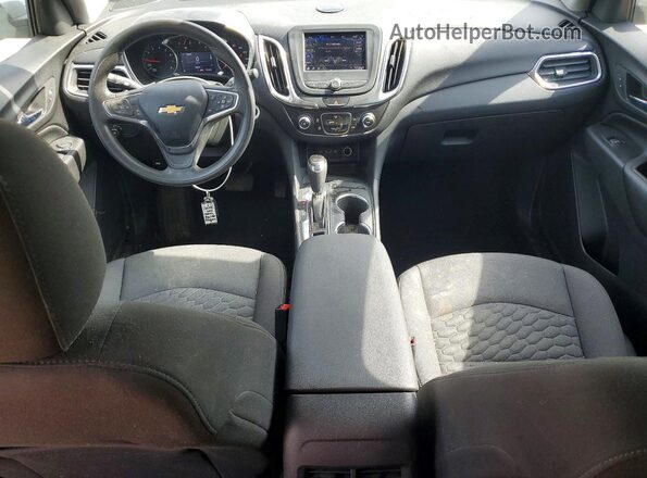 3GNAXJEV6LL158156 2020 CHEVROLET EQUINOX Серебряный Вид панели приборов