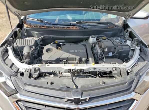 3GNAXJEV6LL158156 2020 CHEVROLET EQUINOX Серебряный Вид подкапотного пространства