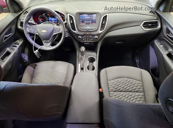 3GNAXJEV6LS540161 2020 CHEVROLET EQUINOX Burgundy Вид панелі приладів