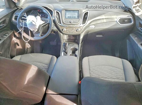 3GNAXJEV7JL121601 2018 CHEVROLET EQUINOX Gray Widok deski rozdzielczej