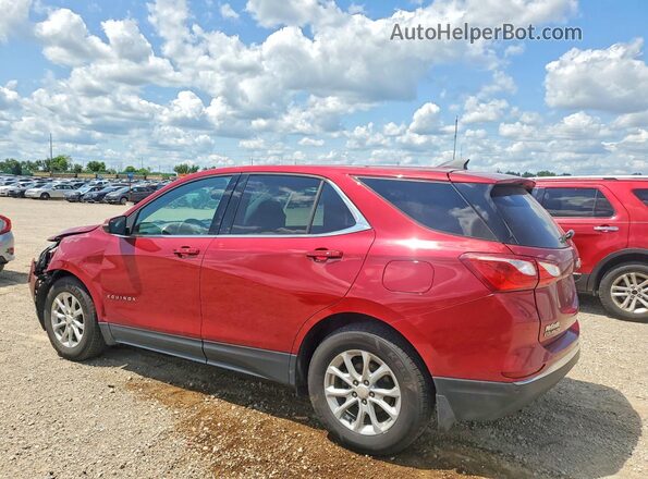 3GNAXJEV7JS564255 2018 CHEVROLET EQUINOX Red Tył lewy