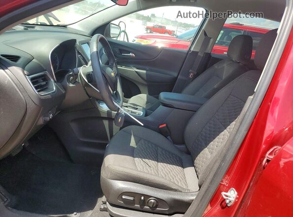 3GNAXJEV7JS564255 2018 CHEVROLET EQUINOX Red Widok wnętrza z przodu