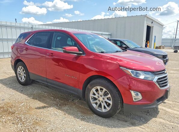 3GNAXJEV7JS564255 2018 CHEVROLET EQUINOX Red Przód prawy