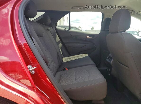 3GNAXJEV7JS564255 2018 CHEVROLET EQUINOX Red Widok wnętrza z tyłu