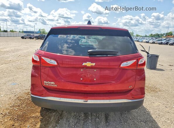 3GNAXJEV7JS564255 2018 CHEVROLET EQUINOX Red Widok z tyłu