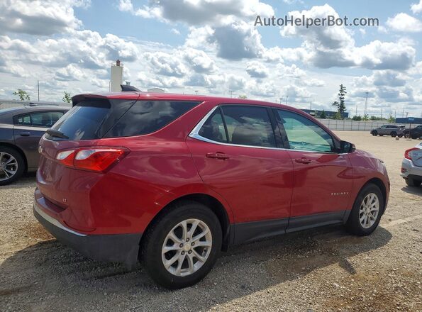 3GNAXJEV7JS564255 2018 CHEVROLET EQUINOX Red Tył prawy