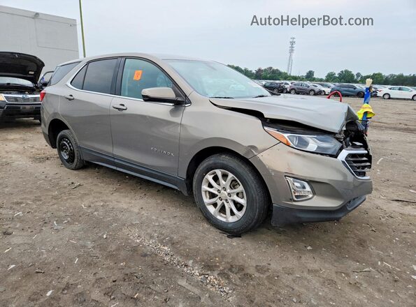 3GNAXJEV7JS579242 2018 CHEVROLET EQUINOX Gray Delantero derecho