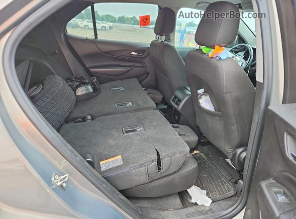 3GNAXJEV7JS579242 2018 CHEVROLET EQUINOX Gray Vista de los asientos traseros