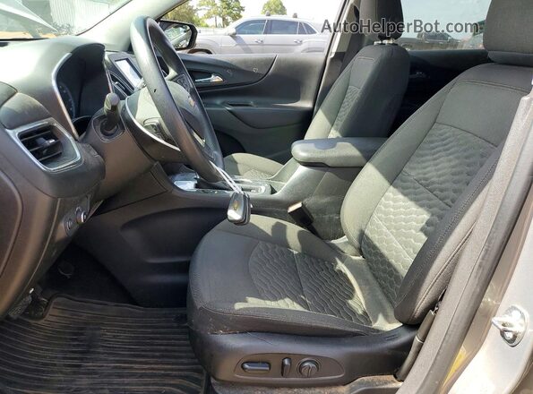 3GNAXJEV7JS603250 2018 CHEVROLET EQUINOX Gray Вид салону спереду