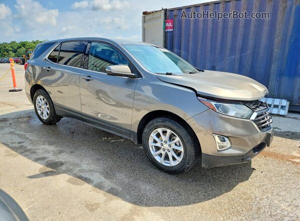 3GNAXJEV7JS613213 2018 CHEVROLET EQUINOX Gray Front right