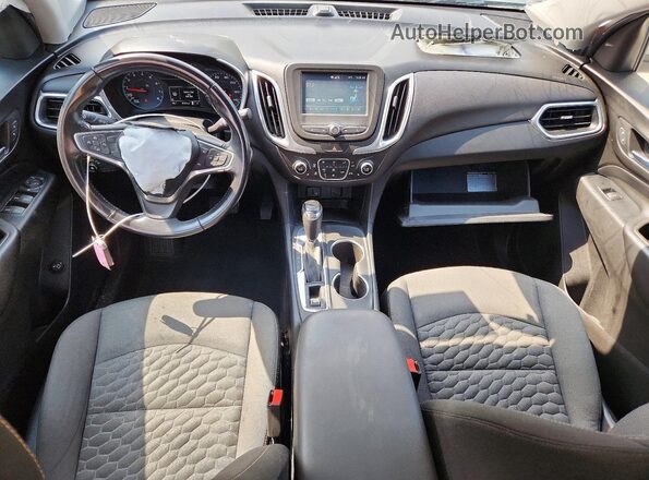 3GNAXJEV7JS613213 2018 CHEVROLET EQUINOX Gray Dashboard view