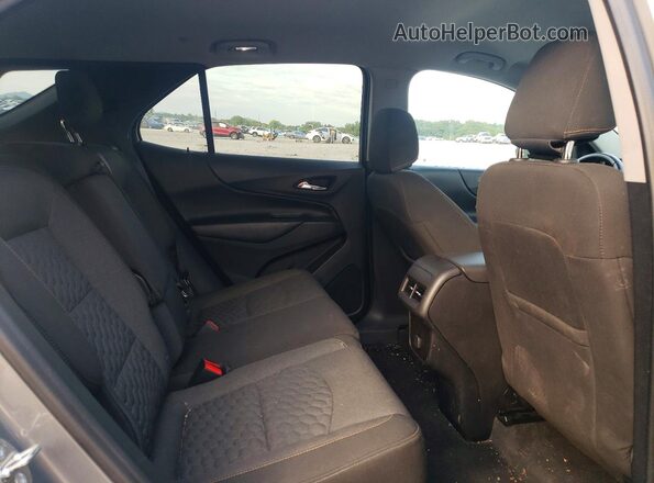 3GNAXJEV7JS639102 2018 CHEVROLET EQUINOX Gray Widok tylnych siedzeń
