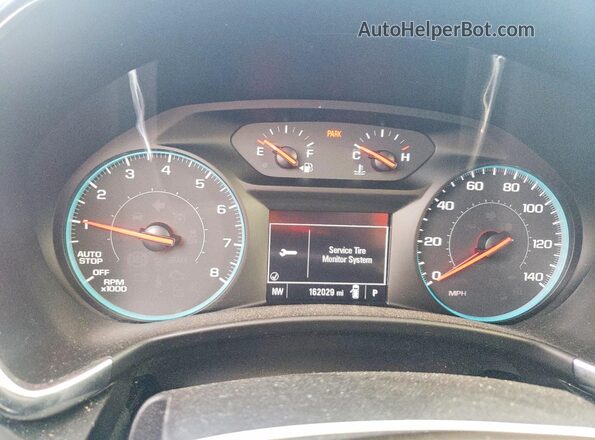 3GNAXJEV7JS639102 2018 CHEVROLET EQUINOX Gray Widok zestawu wskaźników