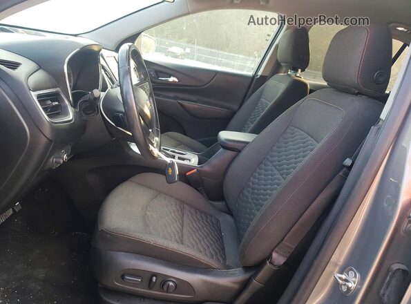 3GNAXJEV7JS639102 2018 CHEVROLET EQUINOX Gray Widok wnętrza z przodu
