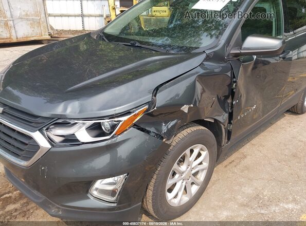3GNAXJEV7LS501434 2020 CHEVROLET EQUINOX Gray Widok z przodu