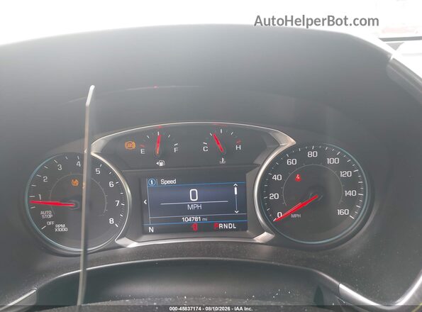 3GNAXJEV7LS501434 2020 CHEVROLET EQUINOX Gray Widok tylnych siedzeń