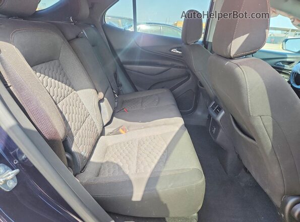 3GNAXJEV7LS739087 2020 CHEVROLET EQUINOX Black Հետևի նստատեղերի տեսք
