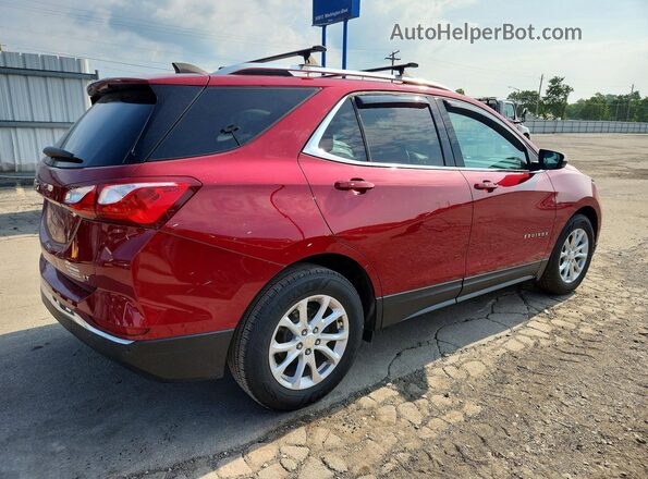 3GNAXJEV8JS513167 2018 CHEVROLET EQUINOX Red Trasero derecho