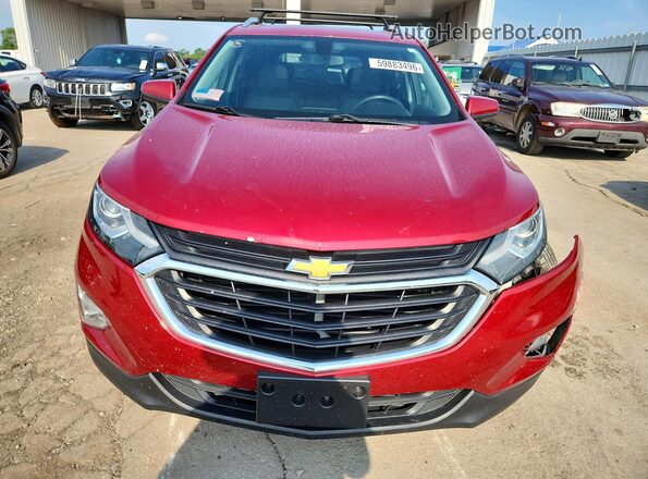 3GNAXJEV8JS513167 2018 CHEVROLET EQUINOX Red Vista frontal