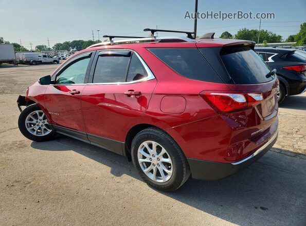 3GNAXJEV8JS513167 2018 CHEVROLET EQUINOX Red Trasero izquierdo