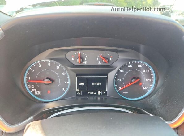 3GNAXJEV8JS577032 2018 CHEVROLET EQUINOX Silver Widok zestawu wskaźników