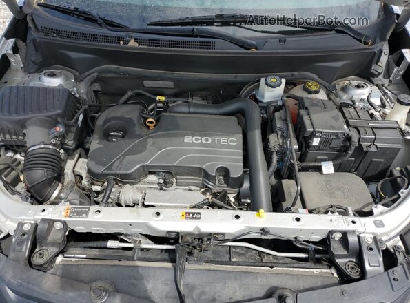 3GNAXJEV8KS601282 2019 CHEVROLET EQUINOX Silver Vista del compartimento del motor