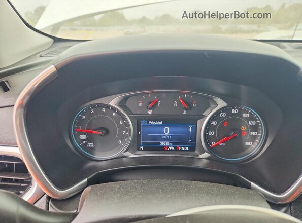 3GNAXJEV8LS690983 2020 CHEVROLET EQUINOX Белый Вид щитка приборов
