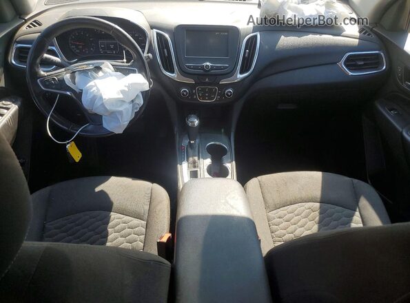 3GNAXJEV9JS561258 2018 CHEVROLET EQUINOX Blue Առջևի վահանակի տեսք