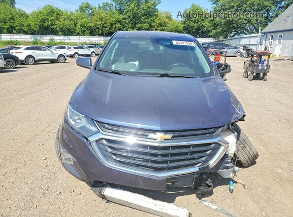 3GNAXJEV9JS561258 2018 CHEVROLET EQUINOX Blue Դիմացի տեսք