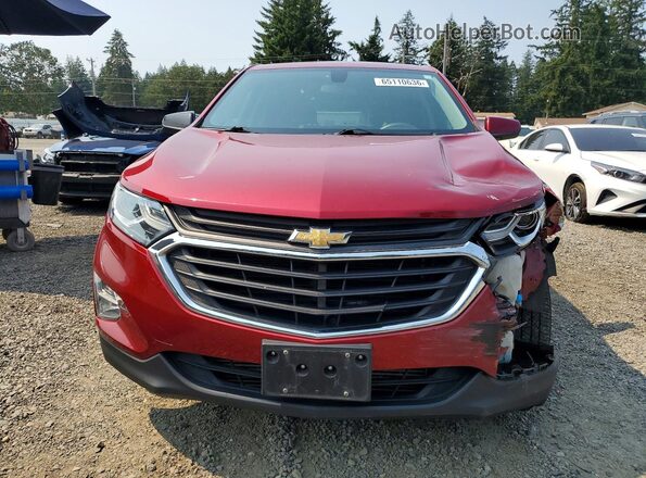 3GNAXJEV9JS617022 2018 CHEVROLET EQUINOX Red Вид спереду