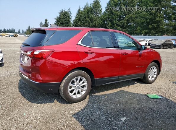3GNAXJEV9JS617022 2018 CHEVROLET EQUINOX Red Задня права чверть
